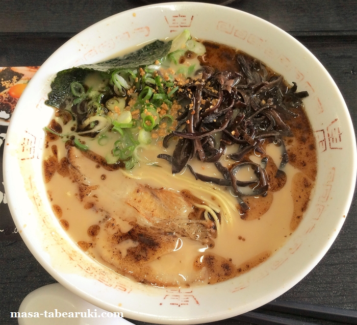 熊本中華そば せからしか ニンニクチップとマー油の存在は大きい Masaの食べ歩き記録
